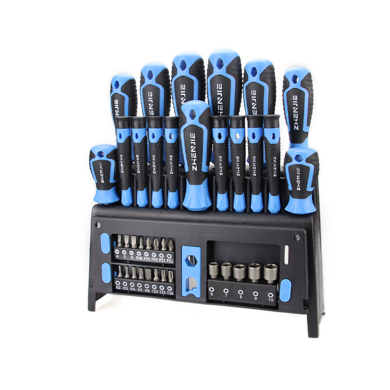 Set di punte per cacciavite con impugnatura ergonomica da 39 pezzi