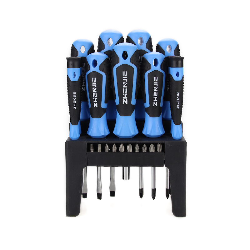 Set di punte per cacciavite con impugnatura ergonomica da 21 pezzi