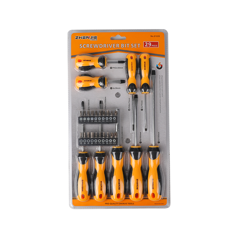 Set di punte per cacciavite CRV Phillips Pozidriv Torx CRV da 29 pezzi