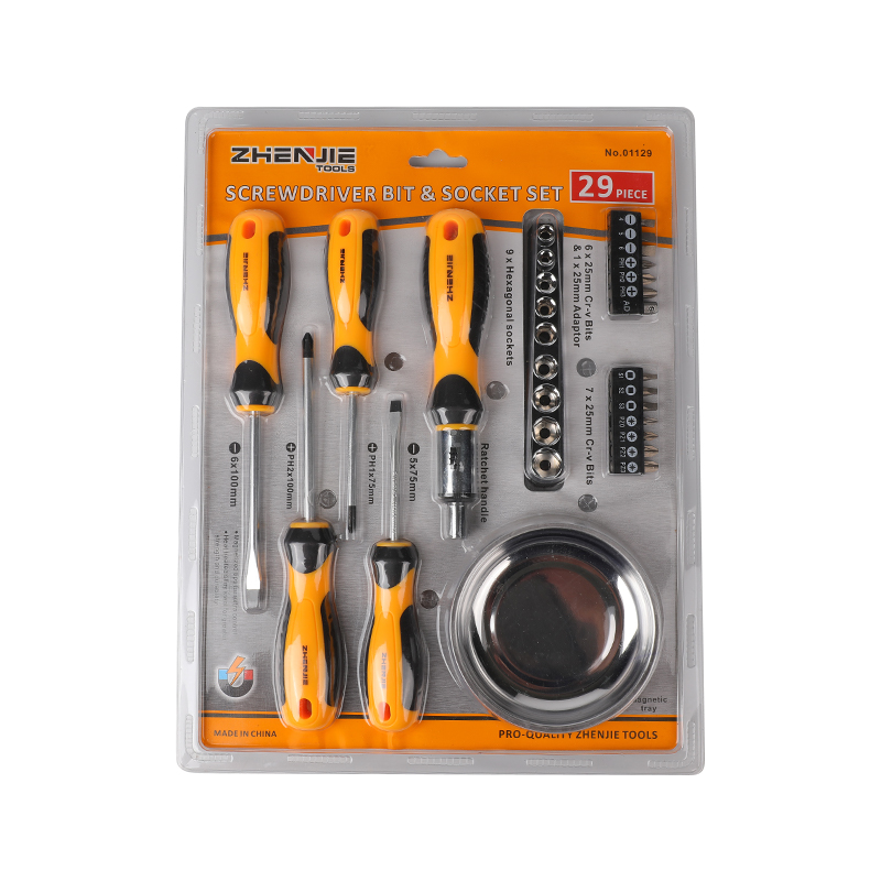 Set di punte per cacciavite CRV quadrato Pozidriv a taglio Phillips da 29 pezzi