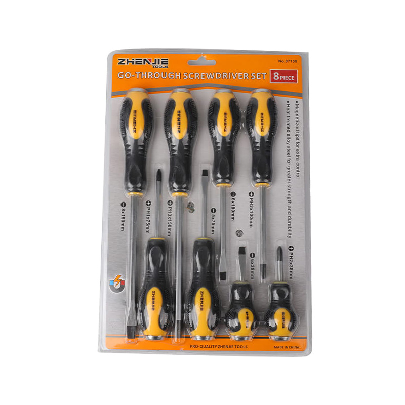 Set di cacciaviti combinati con punte Torx di precisione multiuso da 8 pezzi