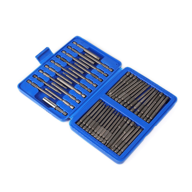 Set di 49 utensili per cacciaviti con asta di prolunga a forma di U