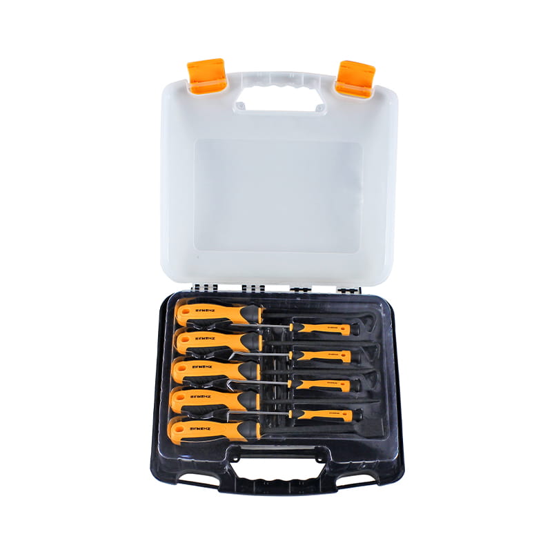 Set di pick e gancio per imballaggio di mini adesivi colorati da 9 pezzi