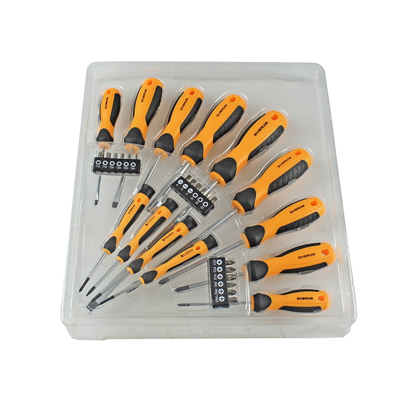 Set di punte per cacciavite CRV quadrato Phillips Pozidriv Torx da 31 pezzi