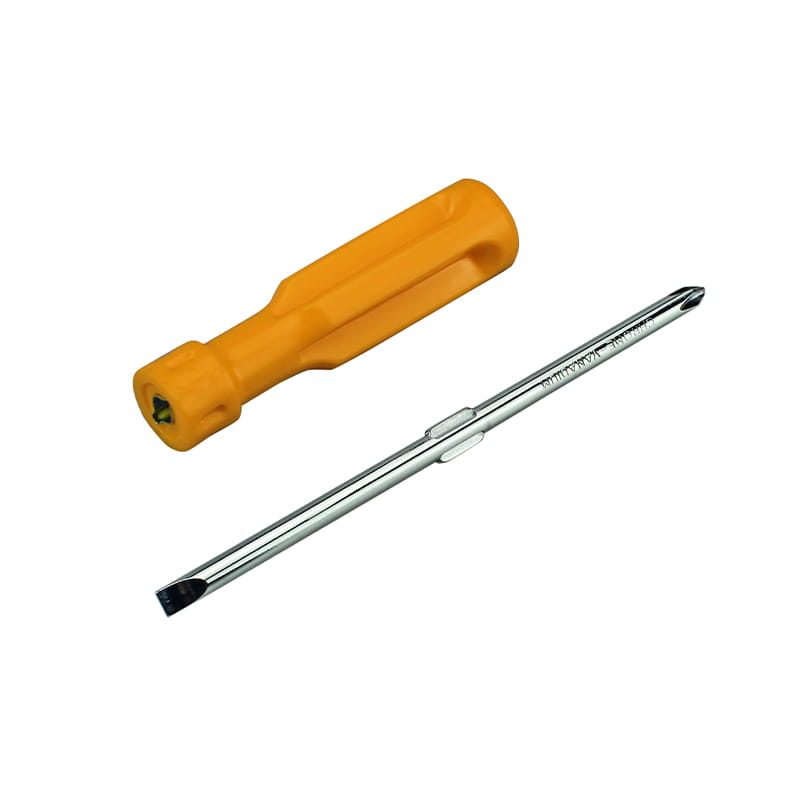 Cacciavite con impugnatura gialla 2 in 1 (6mm-PH2)*150mm