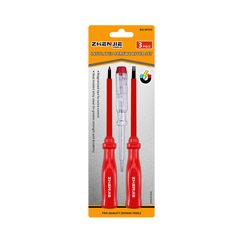 Set di cacciaviti isolati da 3 pezzi con tester di tensione