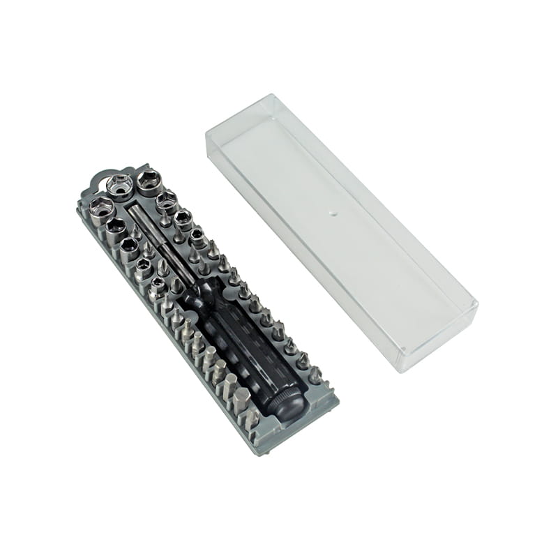 Set di punte CRV esagonali Torx Pozidriv a croce da 38 pezzi