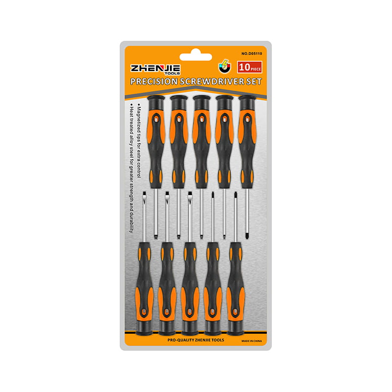 Set di cacciaviti di precisione Phillips Torx CRV da 10 pezzi