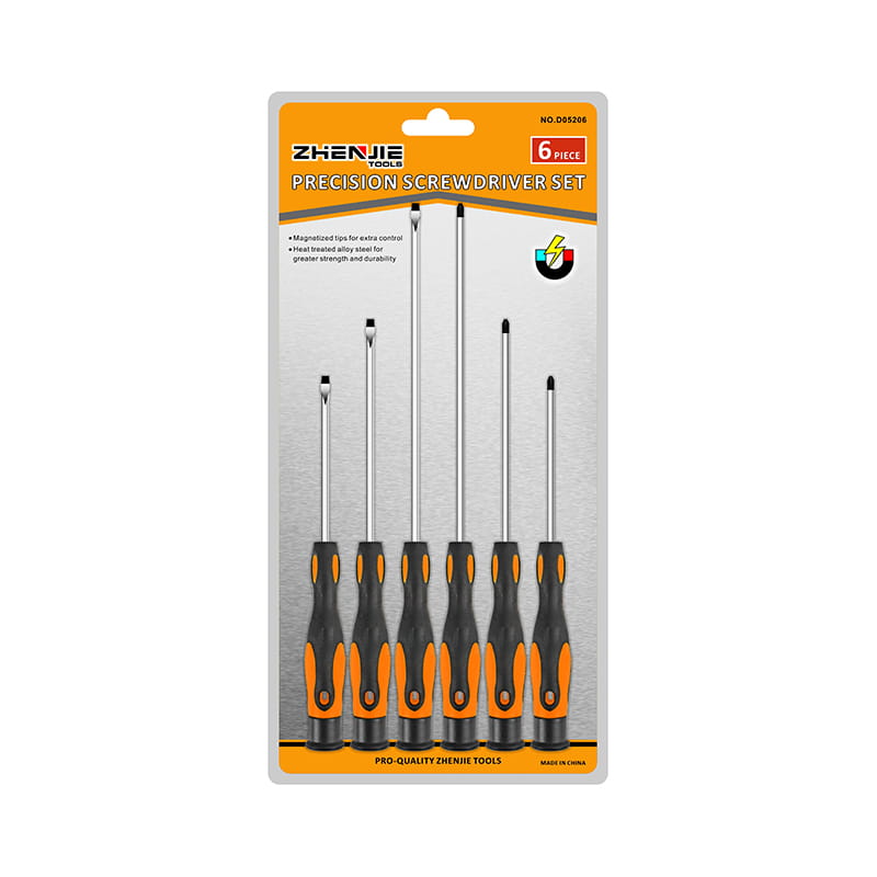 Set di cacciaviti di precisione CRV a taglio Phillips da 6 pezzi
